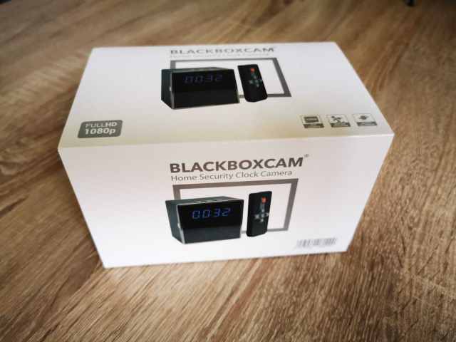 blackboxcam-Tischuhrkamera