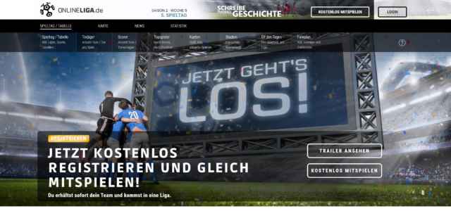 Onlineliga.de | Online Fußballmanager Test | Vorstellung