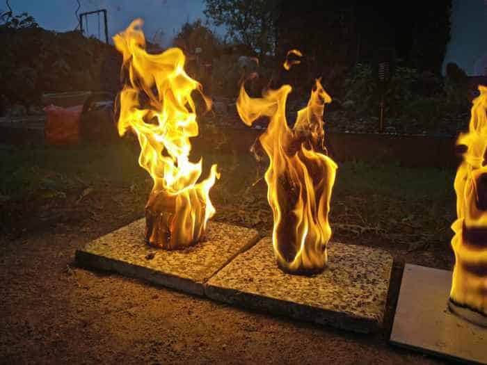 Homemade torches: oil vs. wax – which material burns better?